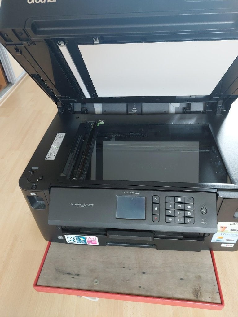 Te Koop Printer Brother MFCJ5300W, Ophalen, Gebruikt, Brother all in one printer, All-in-one