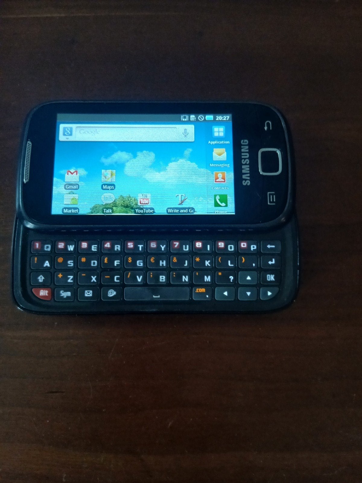 Samsung GT-I5510 Galaxy 551 - Zwart - Gebruikt, Gebruikt, Verzenden, Zwart, Touchscreen