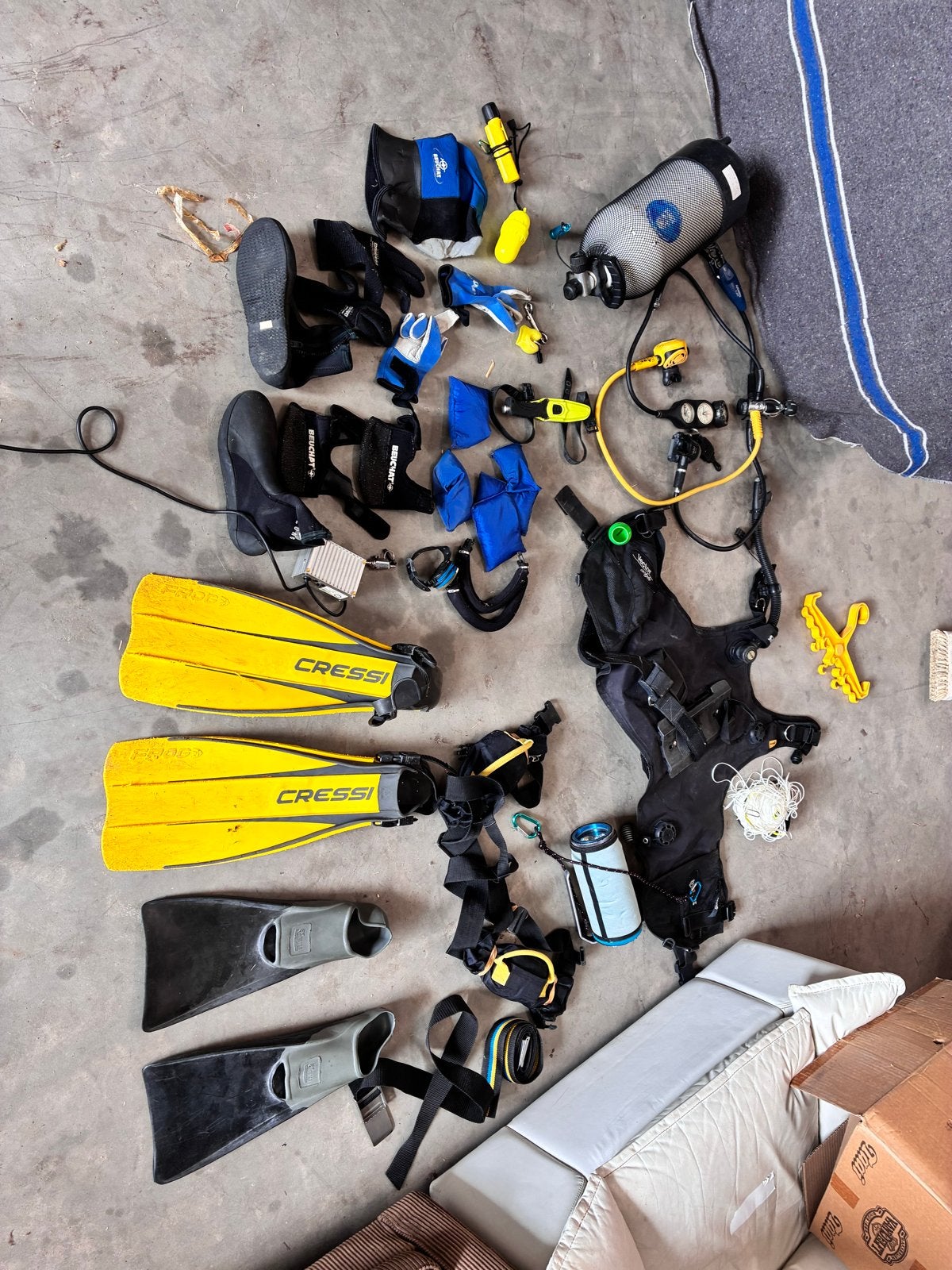 Verschillende duik accesoires, Ophalen of Verzenden, Gebruikt, Overige typen