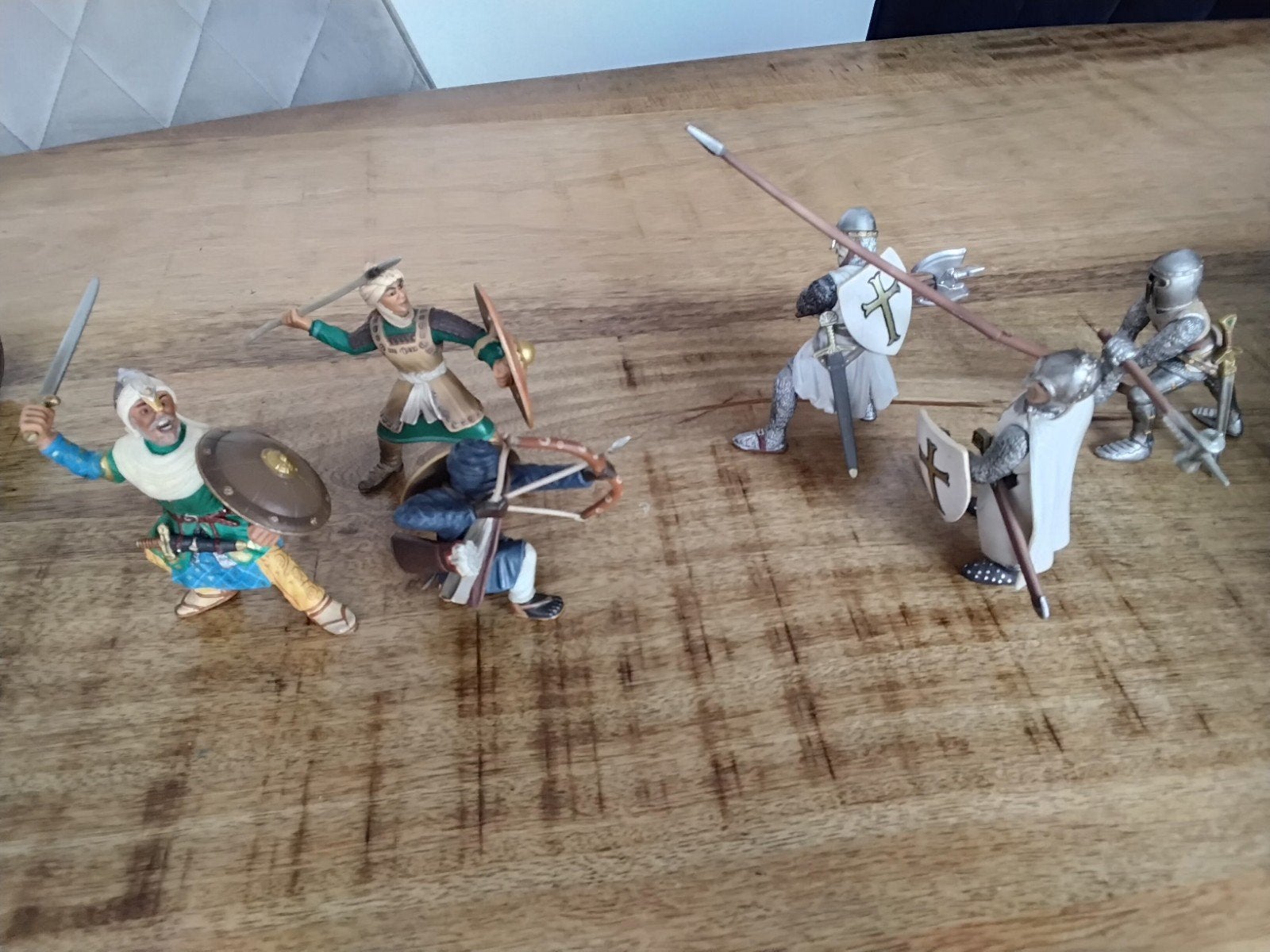 Schleich Oosterse en Kruisridders, Ophalen of Verzenden, Zo goed als nieuw, Paard, Beeldje of Figuurtje