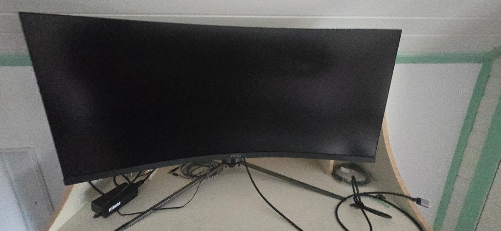 2x MSI MAG 345CQR  34 inch Curved 180Hz Slechts 1 jaar oud!, Computers en Software, MSI, VA, Minder dan 1 ms, Zo goed als nieuw