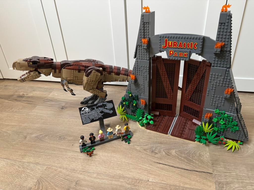 LEGO Jurassic Park T-Rex Rampage 75936, Ophalen of Verzenden, Zo goed als nieuw