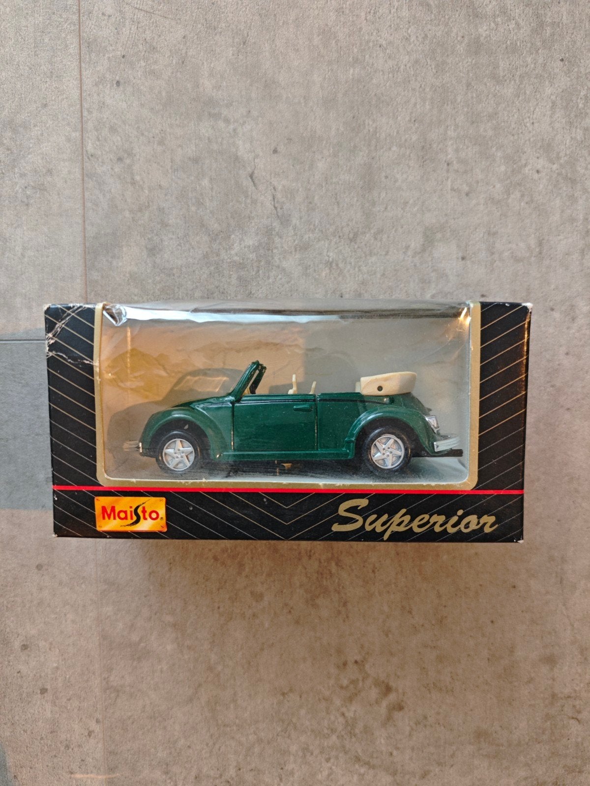 maisto superior Volkswagen Kever Beetle Cabriolet, Ophalen of Verzenden, Zo goed als nieuw, Auto