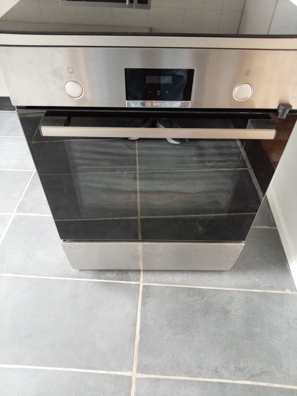 Bosch HLN39A050U/31 Combi-oven - Zo goed als nieuw, 45 tot 50 cm, Inbouw, Magnetronfunctie, Bosch