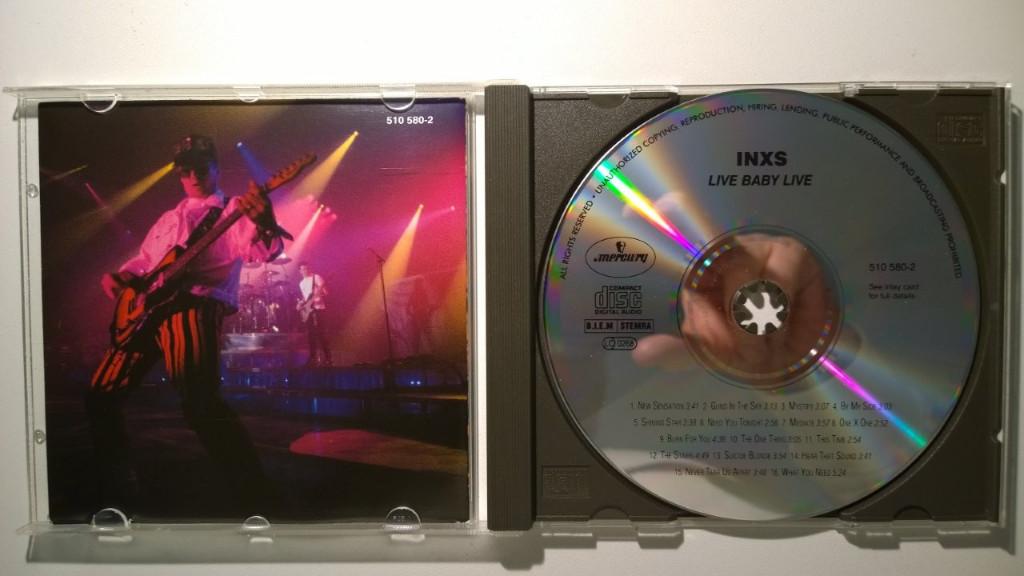 INXS - Live Baby Live, Ophalen of Verzenden, Zo goed als nieuw, Poprock