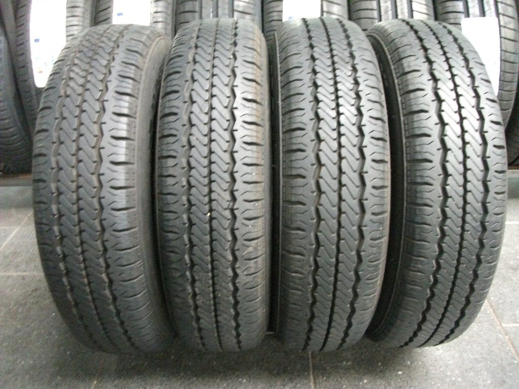 4 x 165r13c hankook transport/aanhangerbanden 4 x 8mm!!, Gebruikt, 13 inch, Banden en Velgen, Nvt