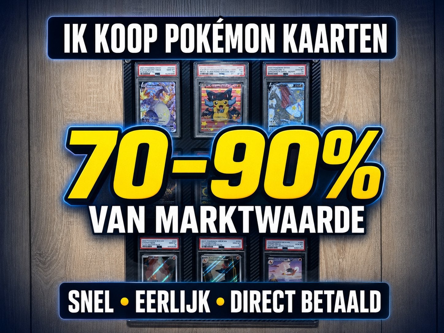 Pokémon kaarten gezocht | Collecties, singles, PSA & sealed, Ophalen of Verzenden, Nieuw