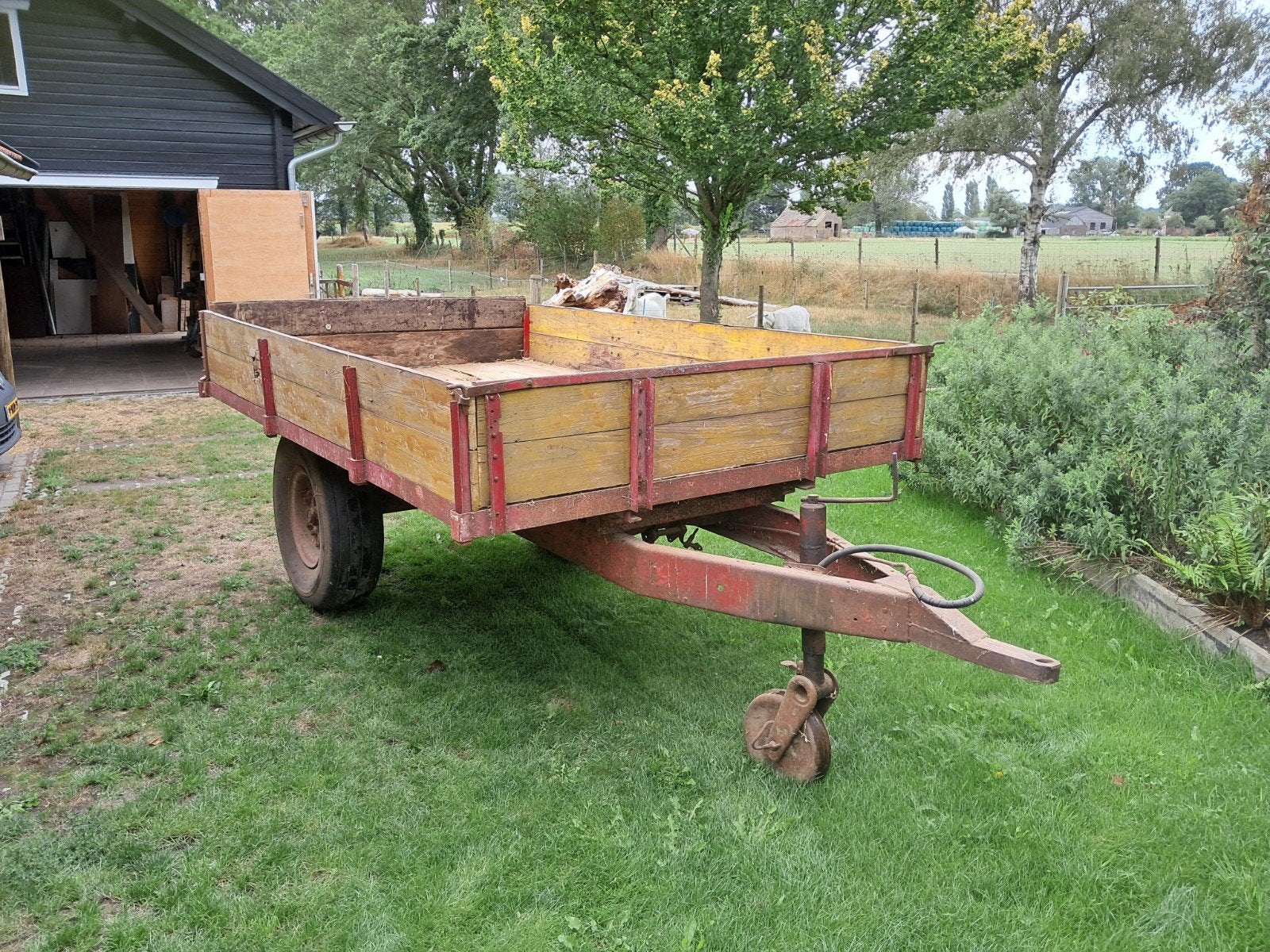 Kipkar met kenteken, Ophalen, Transport
