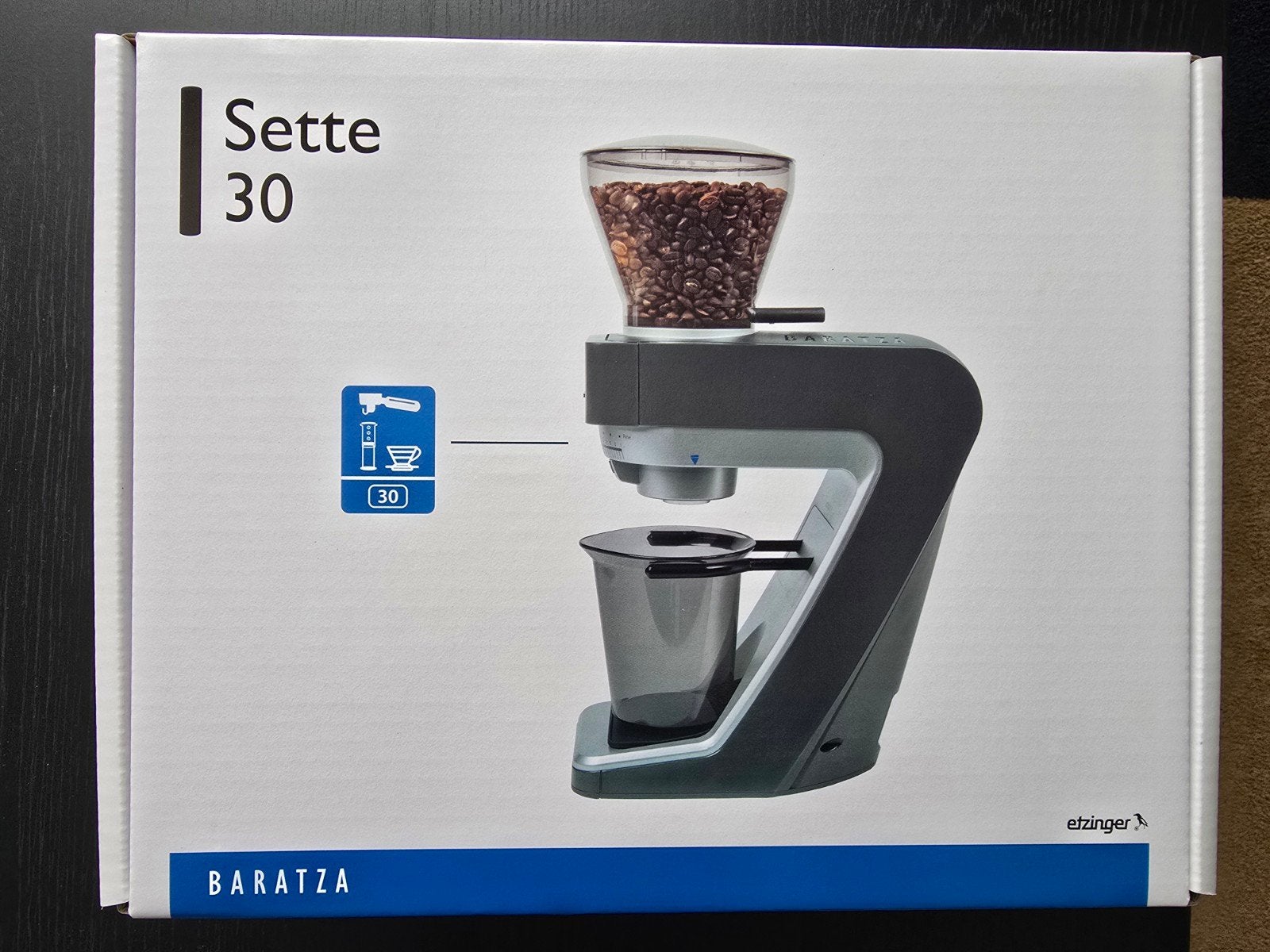Baratza Sette 30 Koffiemolen - Nieuw in doos, Ophalen of Verzenden, Nieuw, Overige modellen, Koffiebonen