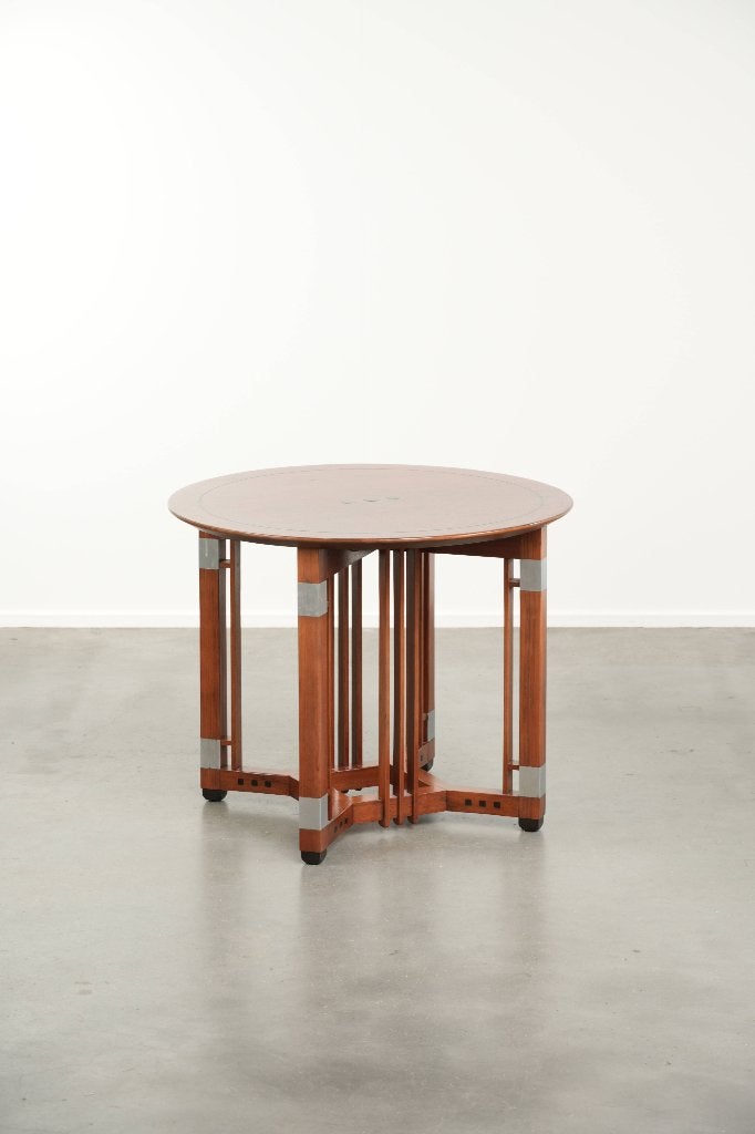 Leuke Schuitema bijzettafel in Art Deco design, Huis en Inrichting, Ophalen, Gebruikt, 50 tot 100 cm, Rond