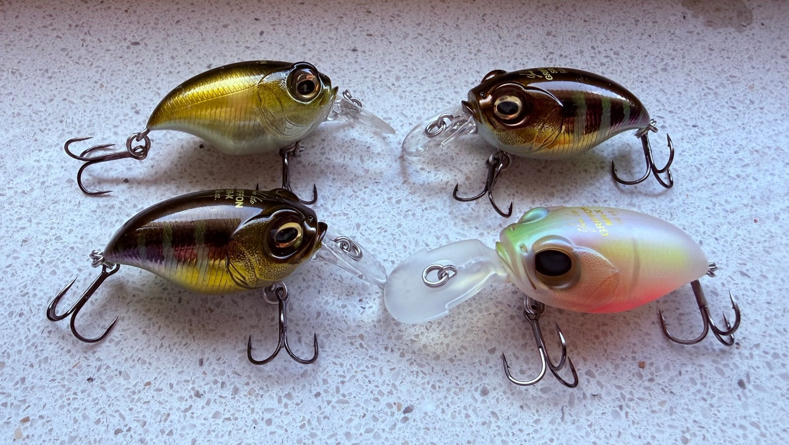 4x Megabass Griffon SR-X & MR-X JDM Pluggen, Ophalen of Verzenden