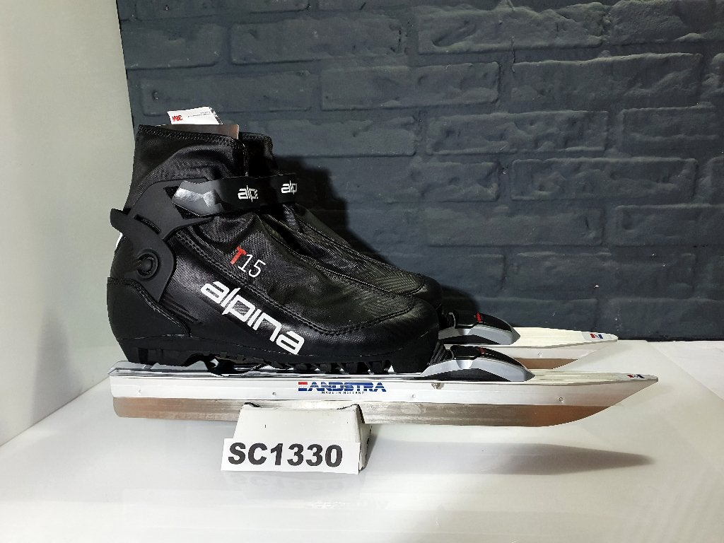 Zandstra Alpina T15 Clicknoren Click Kluunschaatsen Maat 38, Zandstra, Combinoren, Verzenden, Nieuw