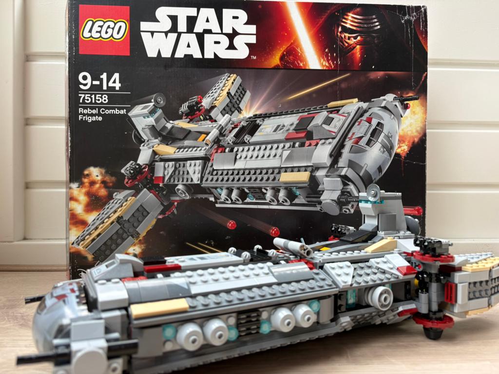 Lego 75158 star wars rebel combat frigate, Compleet, Star Wars, Lego, Ophalen of Verzenden