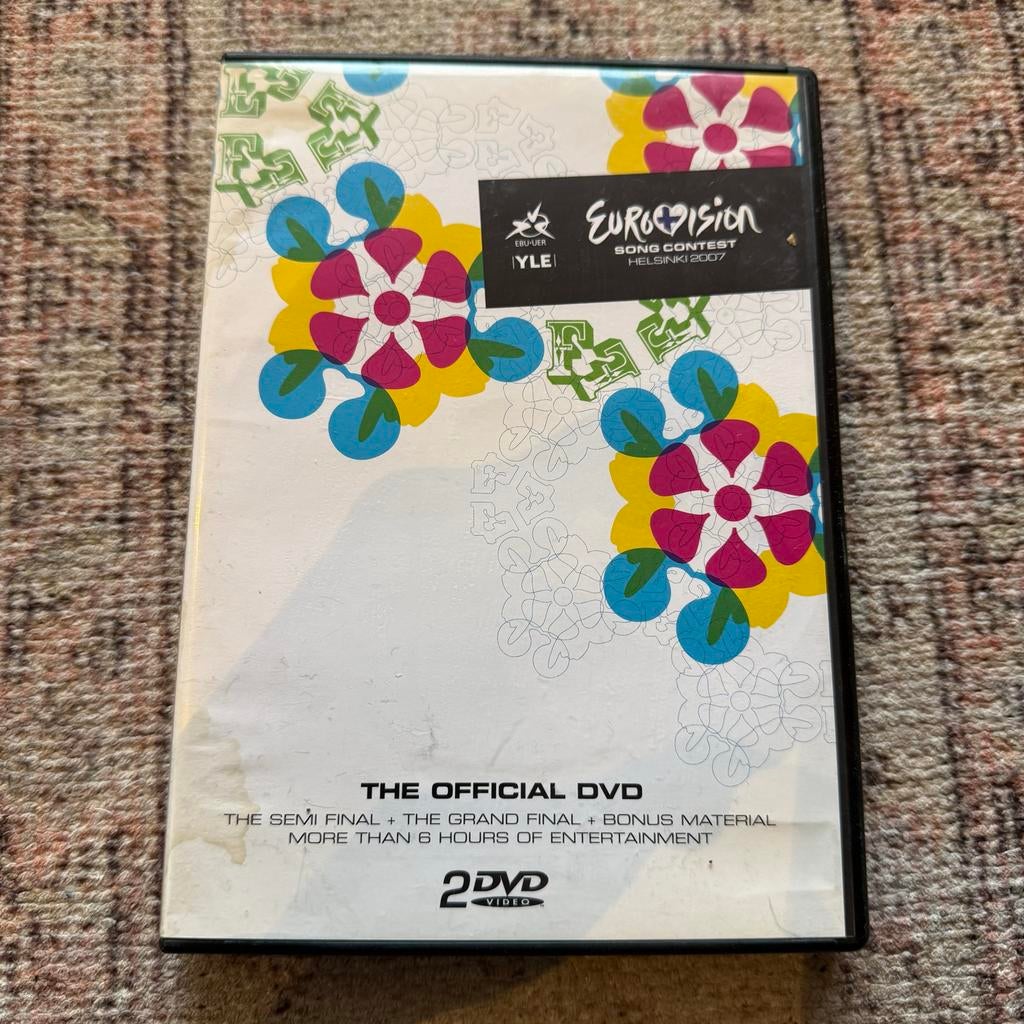 Eurovision Song Contest Helsinki 2007 - Officiële DVD, Cd's en Dvd's, Gebruikt, Alle leeftijden, Boxset, Muziek en Concerten