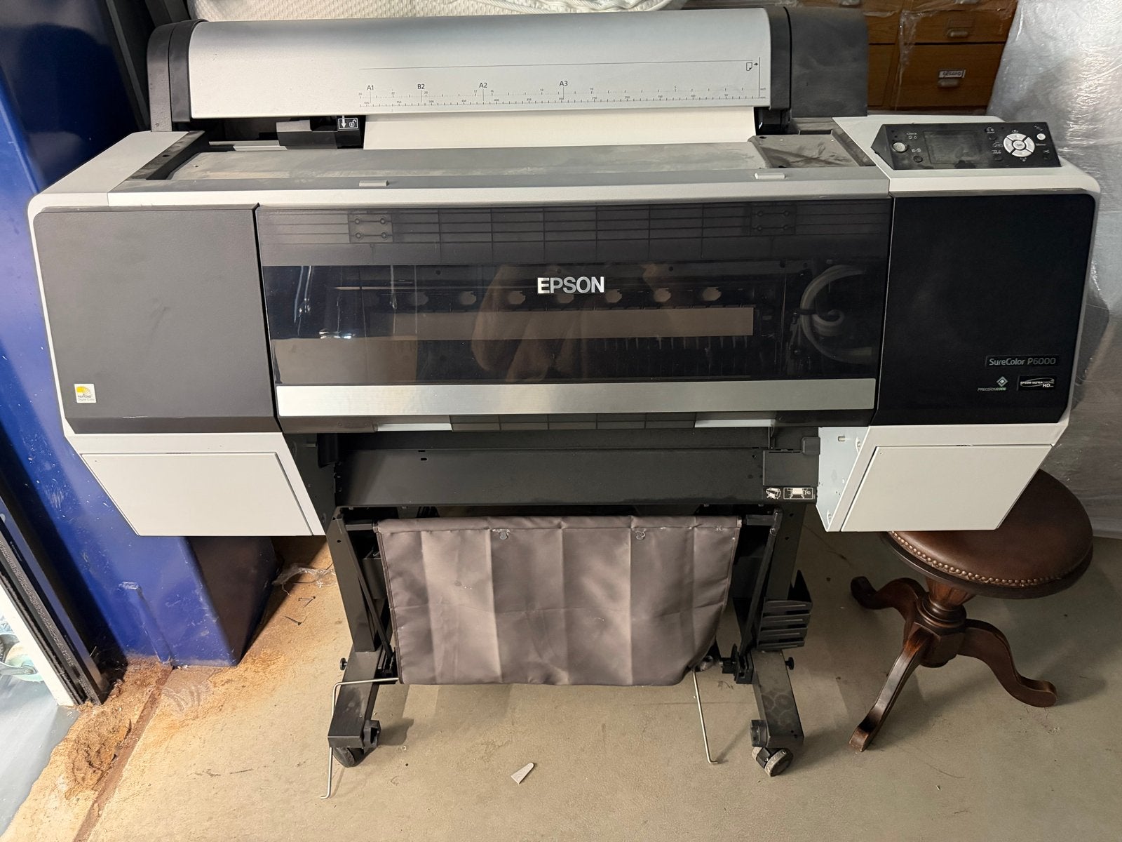 Grote Epson Stylus Pro 9700 printer op wielen (2 stuks), Computers en Software, Ophalen, Gebruikt, Printer, Inkjetprinter