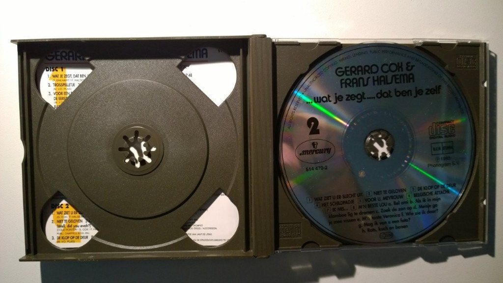 Frans Halsema & Gerard Cox - Wat Je Zegt Dat Ben Je Zelf, Cd's en Dvd's, Ophalen of Verzenden, Zo goed als nieuw, Pop, Album