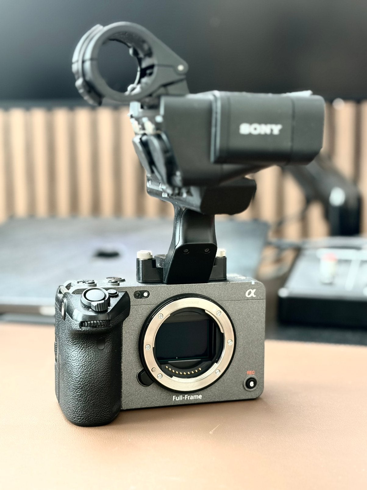Sony FX3 Cinema Line camera, Ophalen, Fototoestel