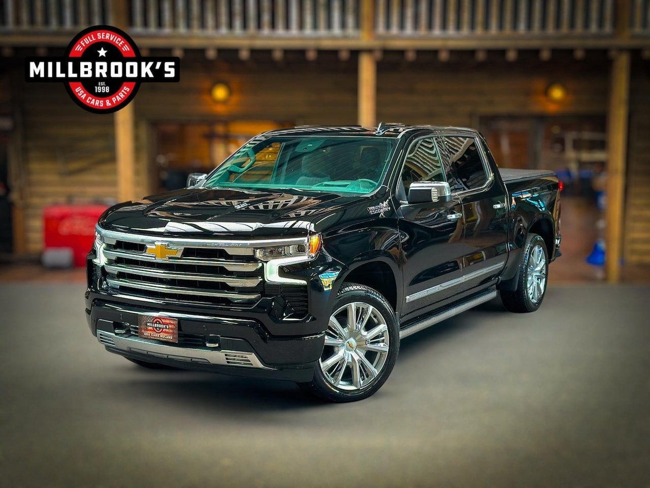 Chevrolet Silverado high country 6.2 V8 Demo Opruiming BPM V, 8 cilinders, 4 stoelen, Leder, Nieuw