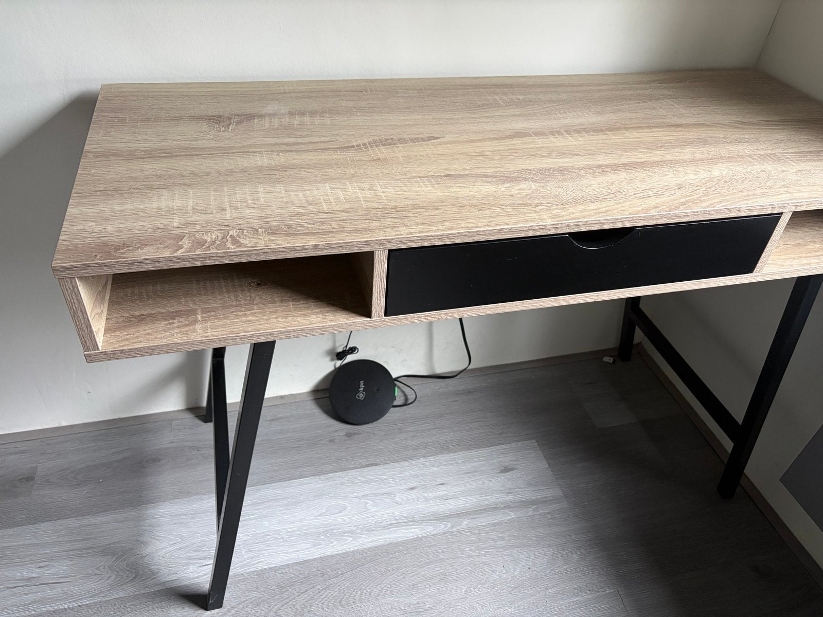 Bureau / Make-up tafel met lade - 120x48x76 cm, Ophalen, Met lades, Gebruikt, Spaanplaat of MDF