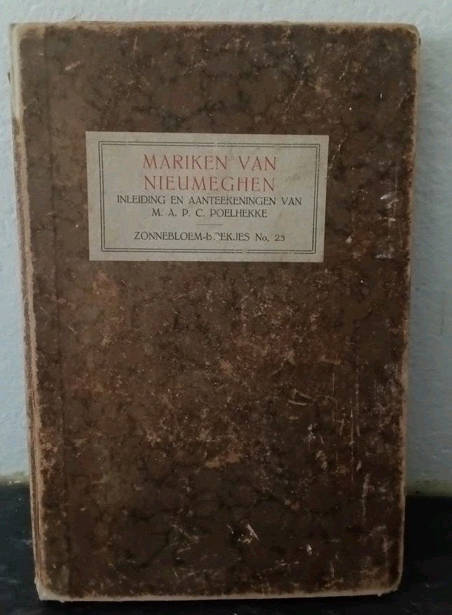 MARIKEN VAN NIEUMEGHEN  ZONNEBLOEM-BOEJES  No. 25, Ophalen of Verzenden