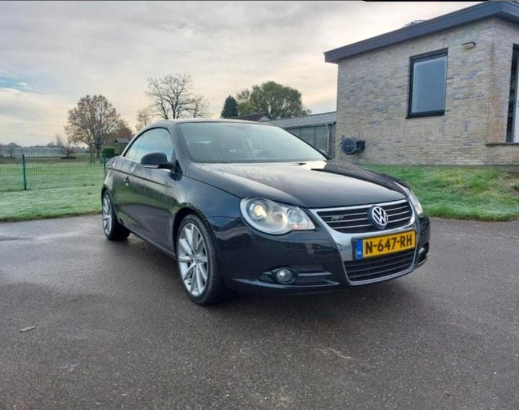 Volkswagen Eos 2.0 TFSI Cabrio, Auto's, Volkswagen, Particulier, Eos, Benzine, Cabriolet, Automaat, Zwart, Bruin, Leder, Voorwielaandrijving