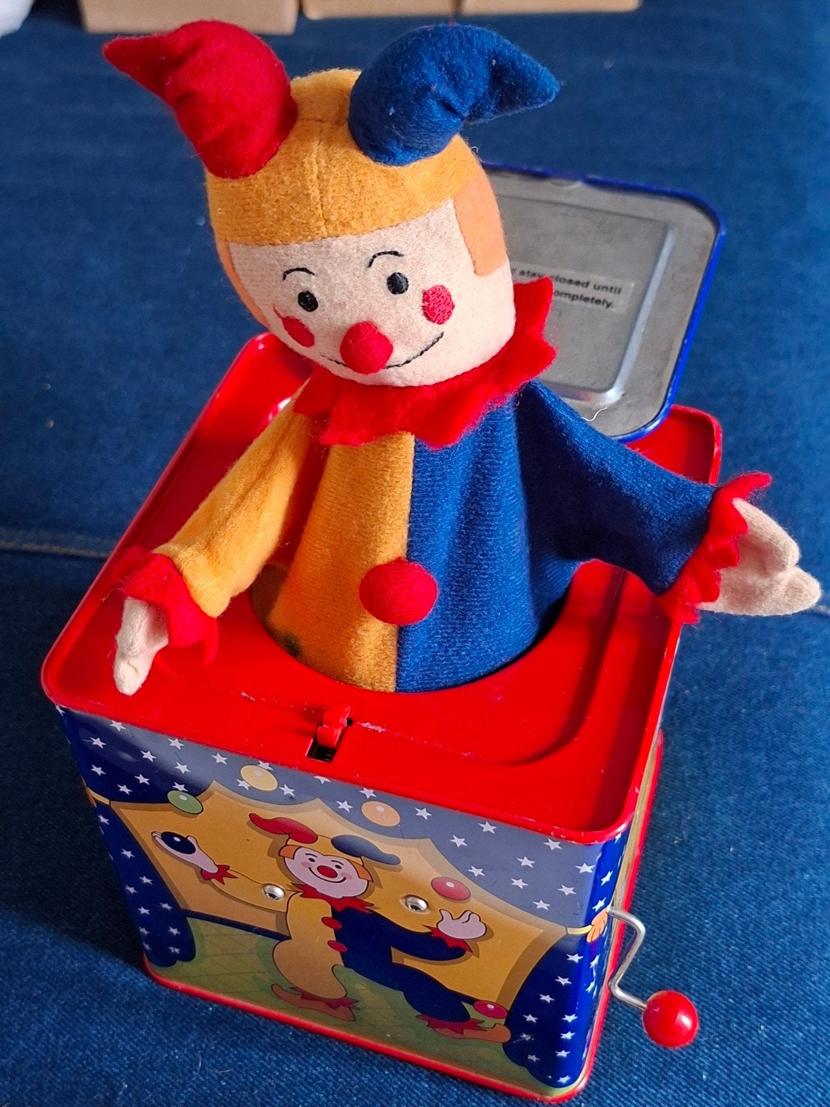 muziekdoos / duveltje uit het doosje., Ophalen of Verzenden