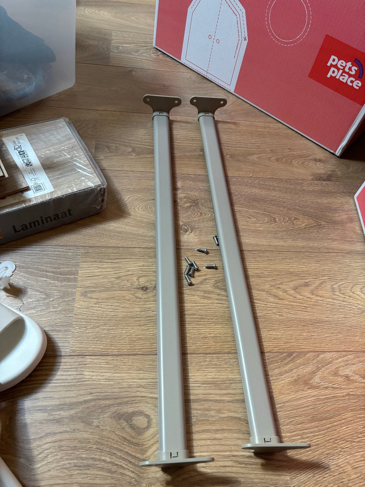 2x IKEA Komplement kledingroede, Ophalen, Minder dan 50 cm, Gebruikt, Minder dan 25 cm