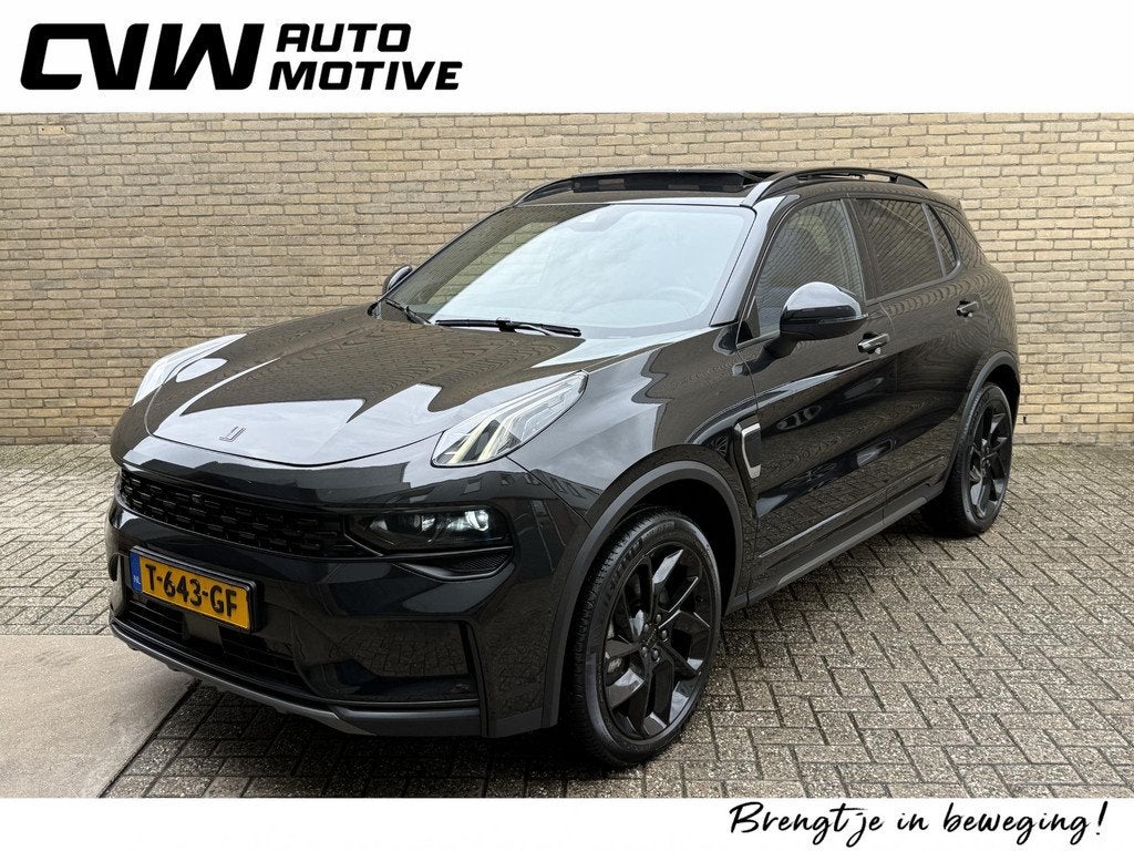 Lynk & Co 01 1.5 PHEV 261pk | Blackline | Zwarte hemel | 360, Auto's, Lynk & Co, Stof, Euro 6, Bedrijf, 1854 kg