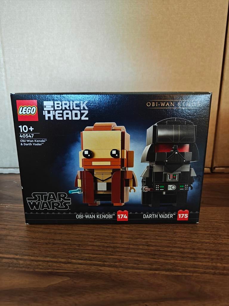 Lego Star Wars 40547 Obi-Wan Kenobi & Darth Vader Brickheadz, Star Wars, Lego, Nieuw, Ophalen of Verzenden