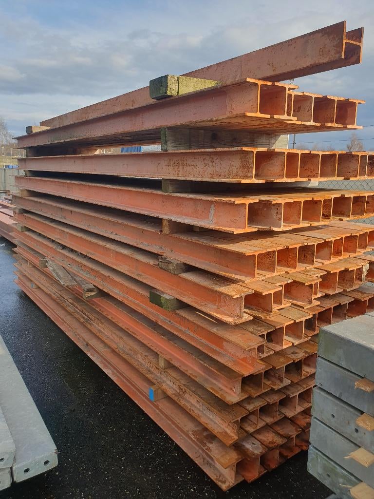 Partij HEB 120 staal constructie balken ( 459 ), Doe-het-zelf en Verbouw, Metalen, Ophalen, Gebruikt, Nb, Nb