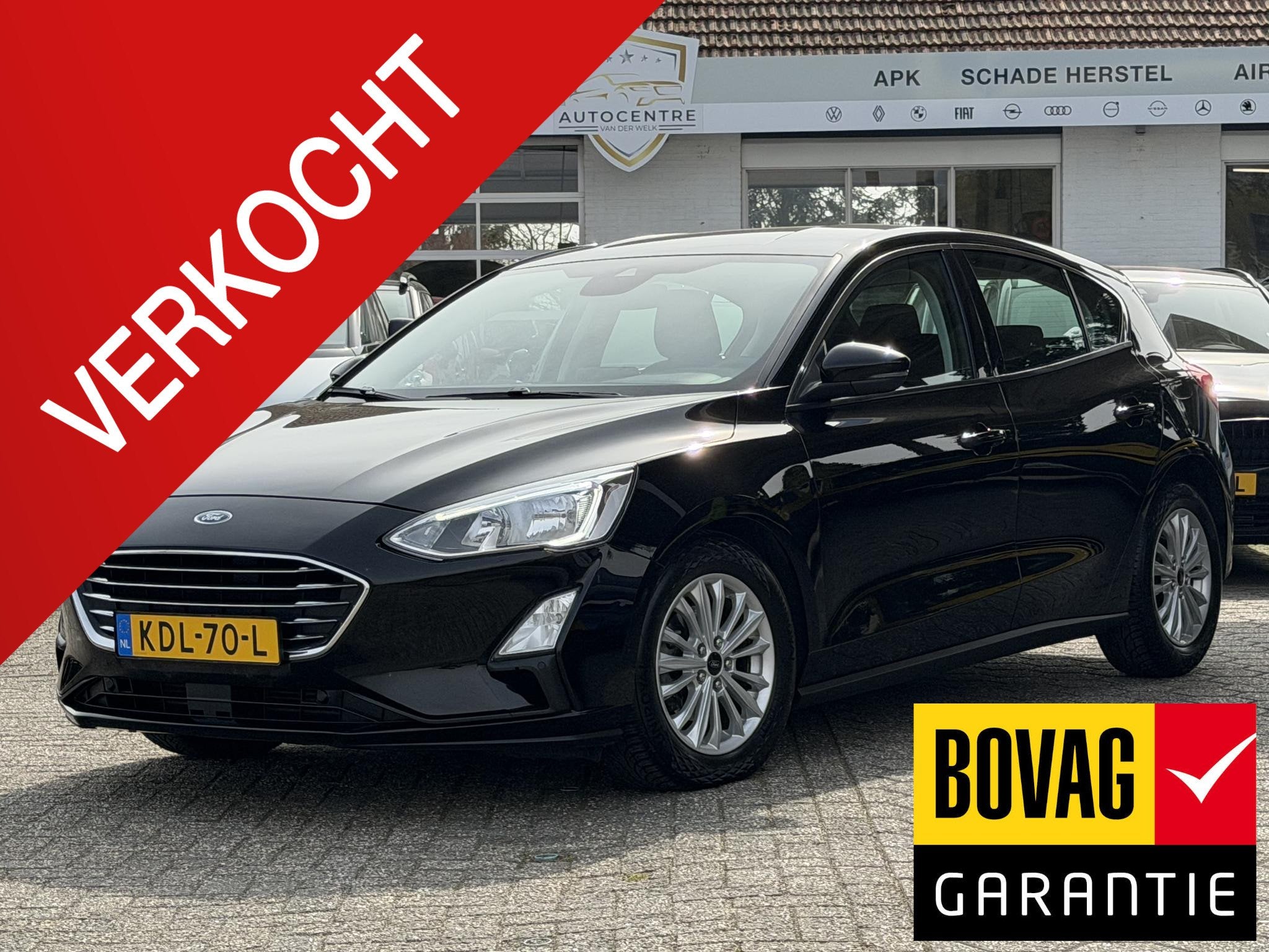 Ford Focus 1.0 EcoBoost Titanium Business NAVI | WINTERPACK, Auto's, 12 maanden, Gebruikt, Euro 6, Zwart