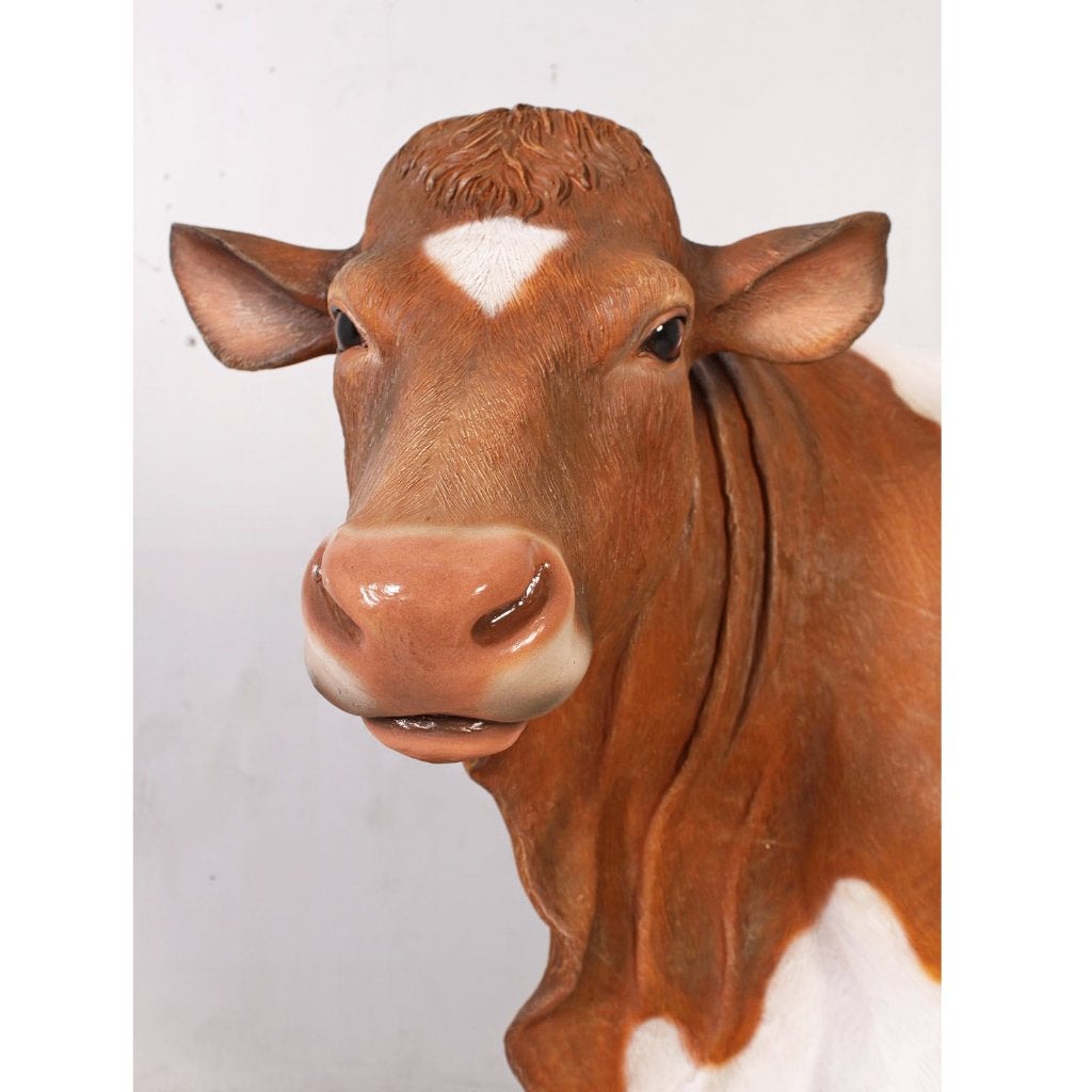 Guernsey Cow – Koe Lengte 142 cm - levensecht, Verzamelen, Dierenverzamelingen, Ophalen, Nieuw, Overige soorten, Overige typen