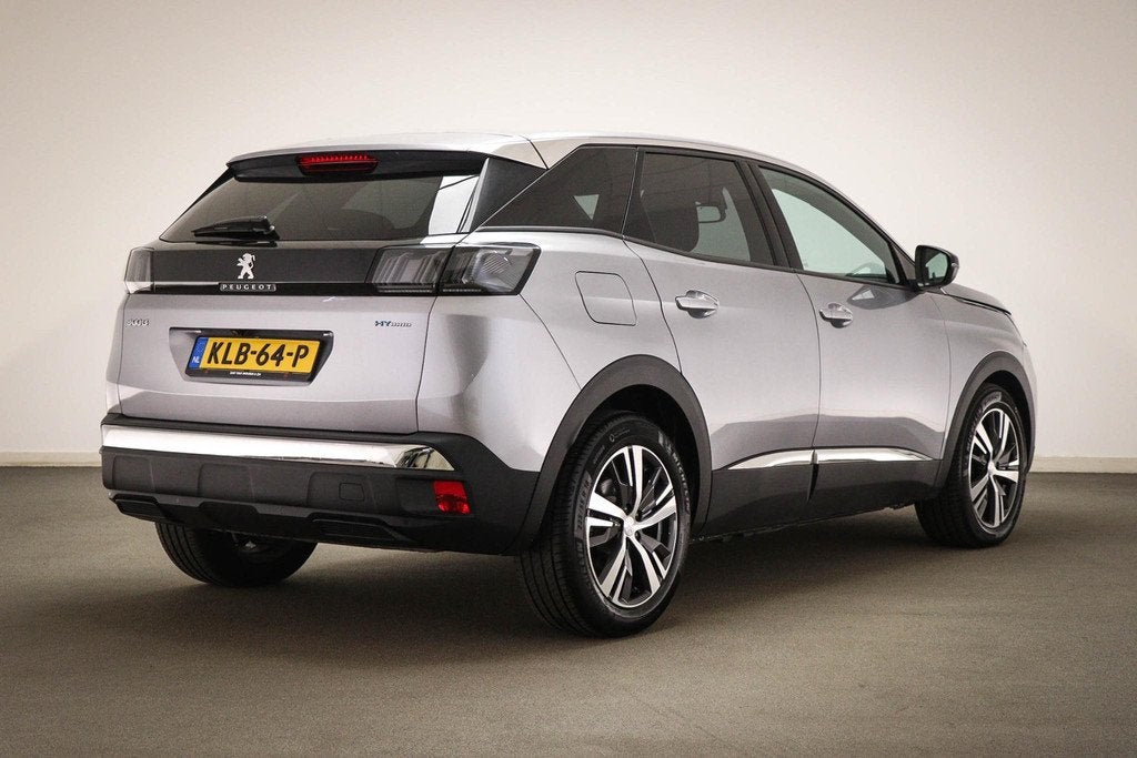 Peugeot 3008 1.6 HYbrid 225 Allure | SOH 99% | LED | DAB | A, Stof, Met garantie (alle), Plug-in hybride, Hybride Elektrisch/Benzine
