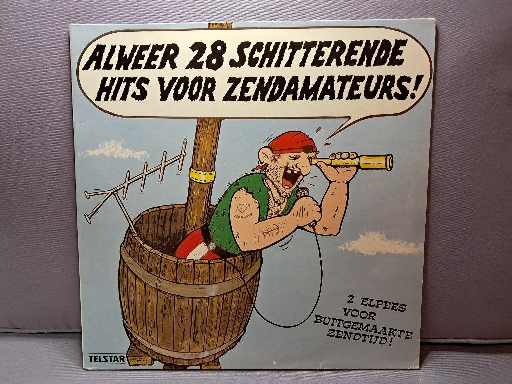 Alweer 28 Schitterende Hits Voor Zendamateurs! Dubbel-LP. ex, Cd's en Dvd's, Gebruikt, Overige genres, Dubbel-LP, Ophalen of Verzenden