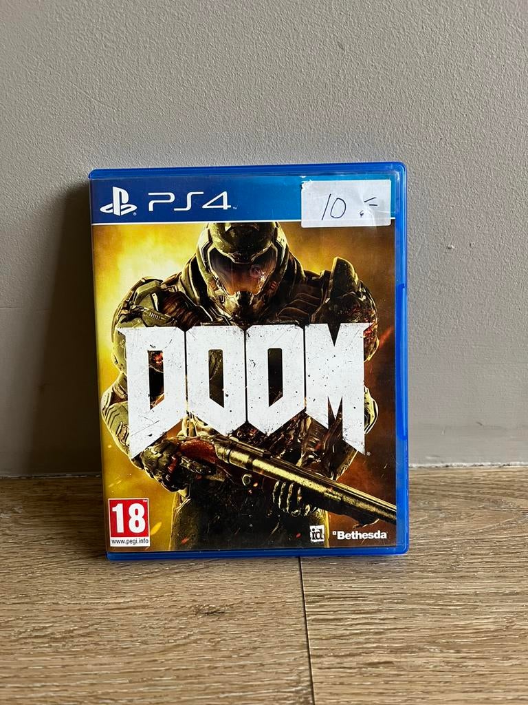 Spel game Doom ps4, Avontuur en Actie, 1 speler, Ophalen of Verzenden, Zo goed als nieuw