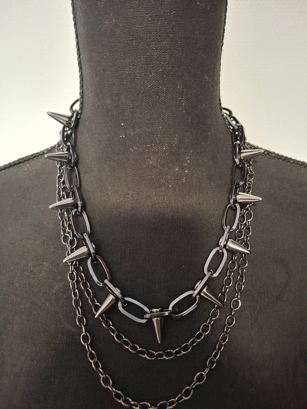 Broekketting punk, Sieraden, Tassen en Uiterlijk, Kettingen, Ophalen of Verzenden, Nieuw, Grijs, Overige materialen