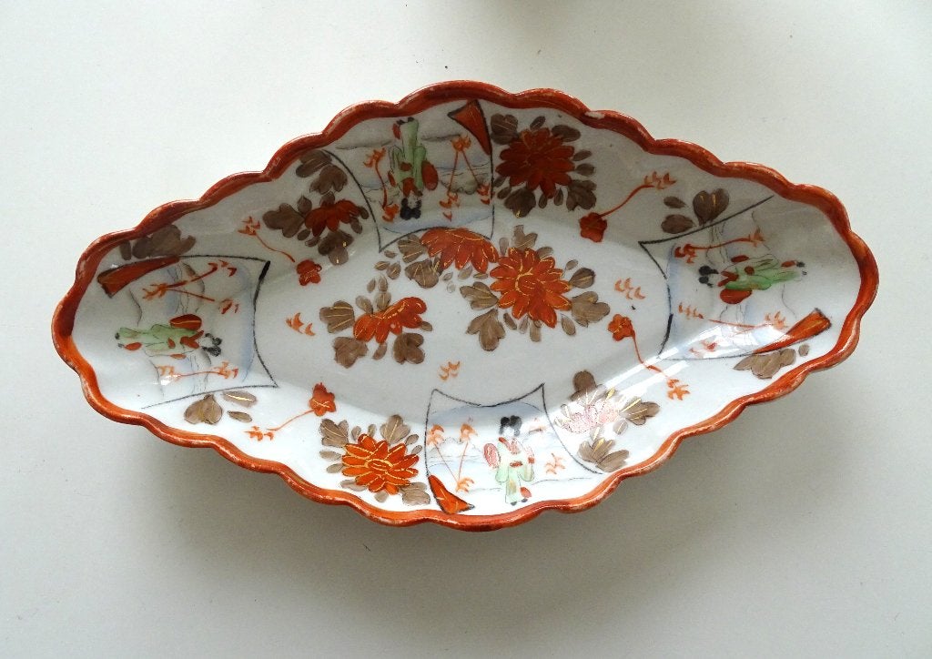 Kutani Schaaltje Japan porselein Vintage, Antiek en Kunst, Antiek | Porselein, Ophalen of Verzenden