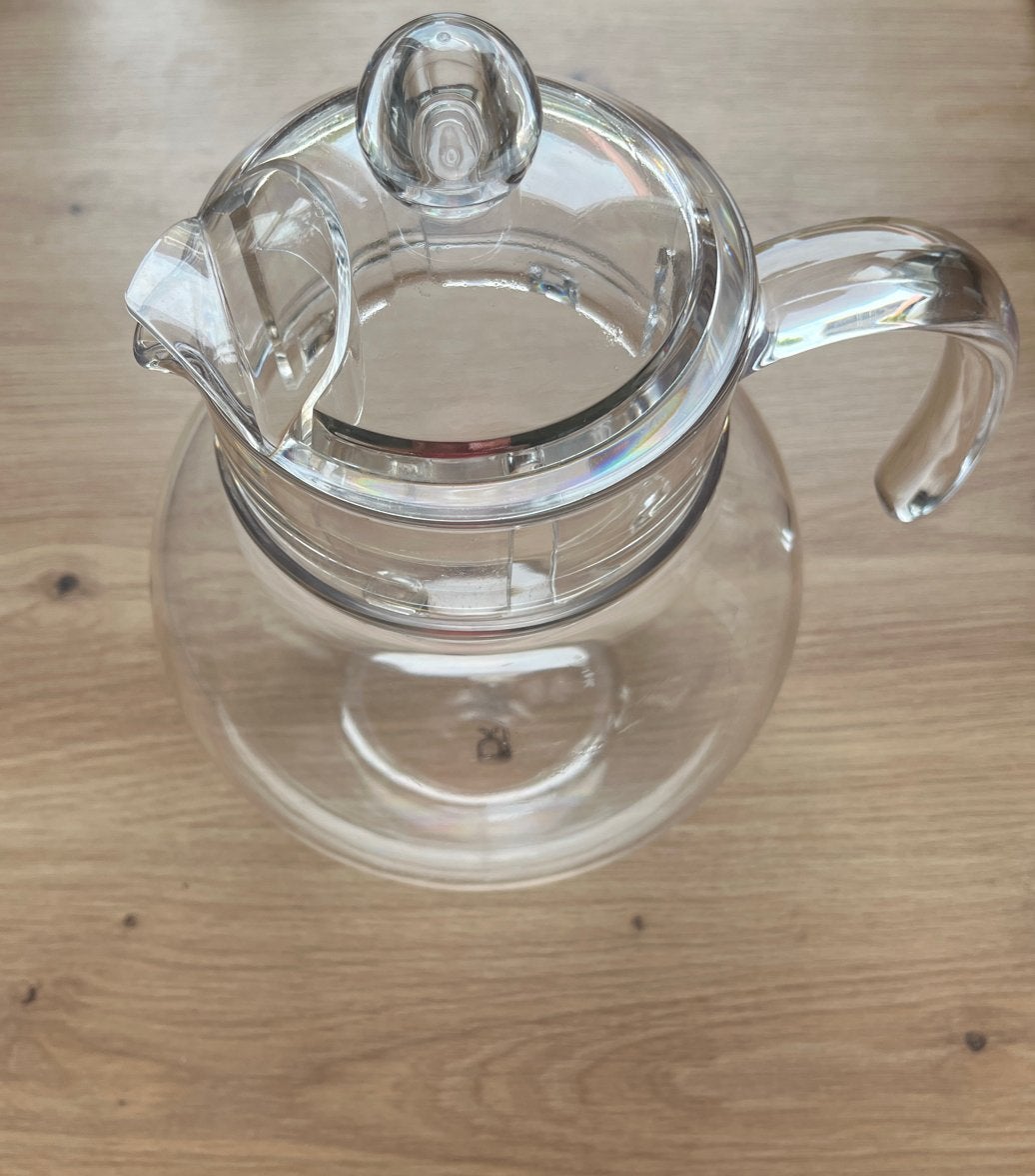 Kunststof theepot voor camping/ boot ANWB, Caravans en Kamperen, Kampeeraccessoires, Ophalen of Verzenden, Zo goed als nieuw