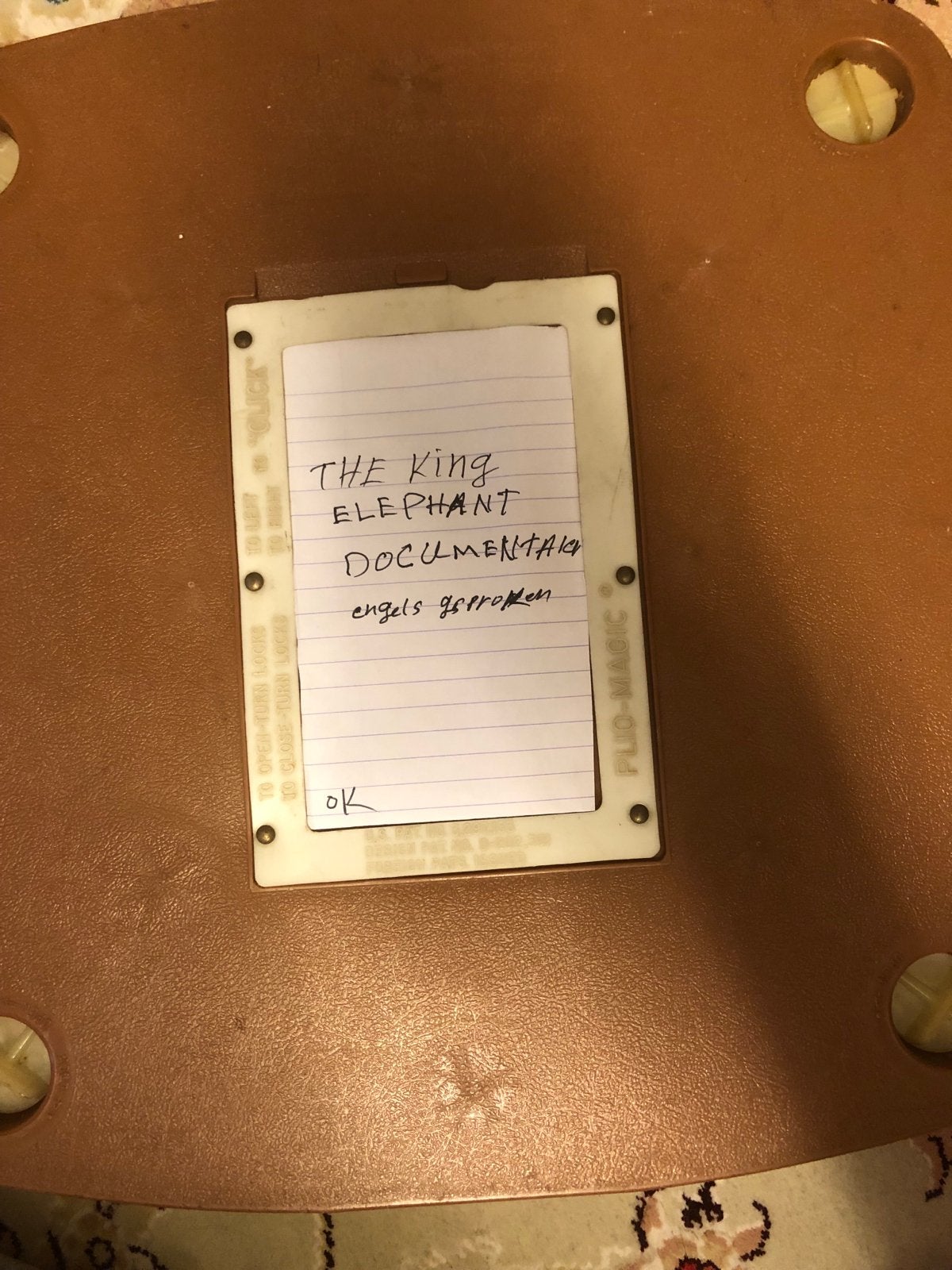 Vintage 16mm film: The King Elephant Documentaire (Engels), Ophalen of Verzenden, 16mm film