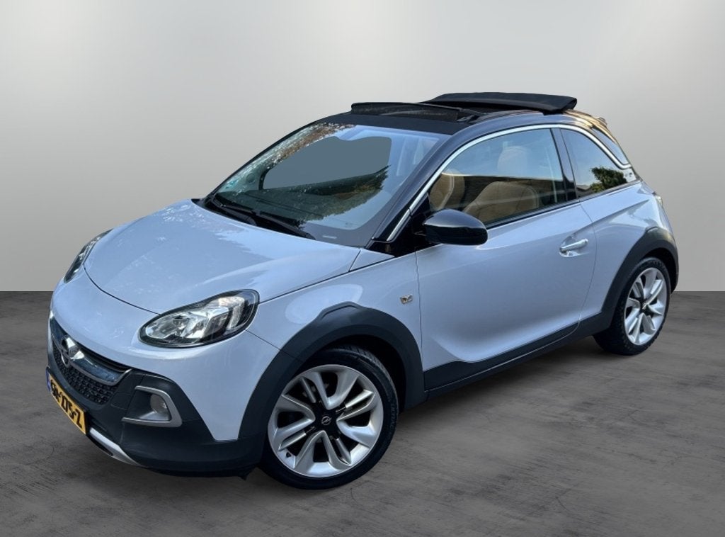 Opel ADAM 1.0 Turbo Rocks Cabrio 17” LMV NL-auto, Auto's, Opel, ADAM, Euro 6, 1041 kg, Met garantie (alle)