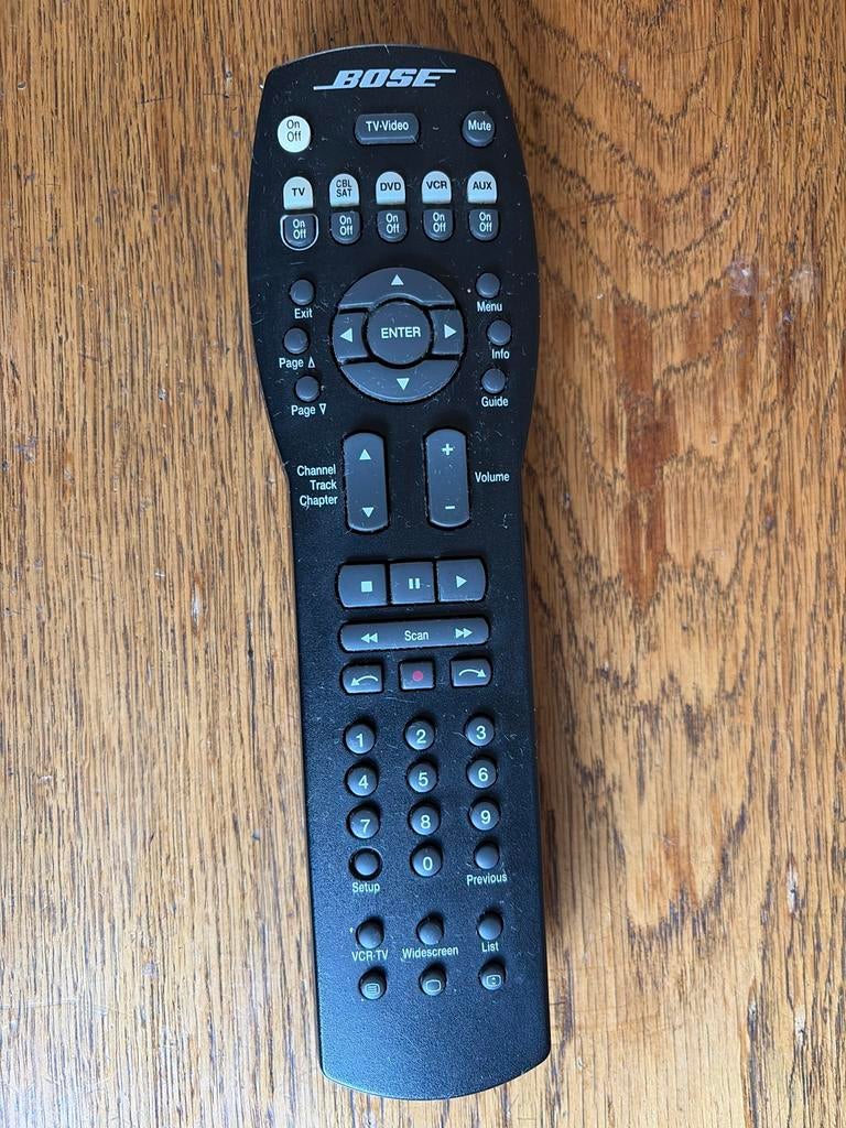 Afstandsbediening BOSE, Audio, Tv en Foto, Afstandsbedieningen, Ophalen of Verzenden, Gebruikt, Origineel, Dvd