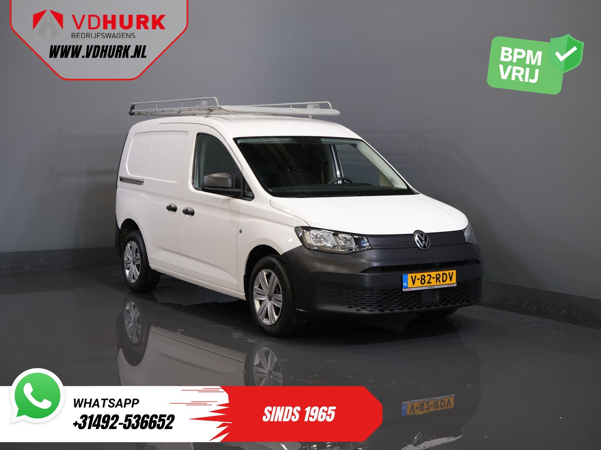 Volkswagen Caddy Cargo 2.0 TDI 100 pk Carplay/ Imperiaal/ Cr, Auto's, Voorwielaandrijving, Gebruikt, 4 cilinders, Volkswagen