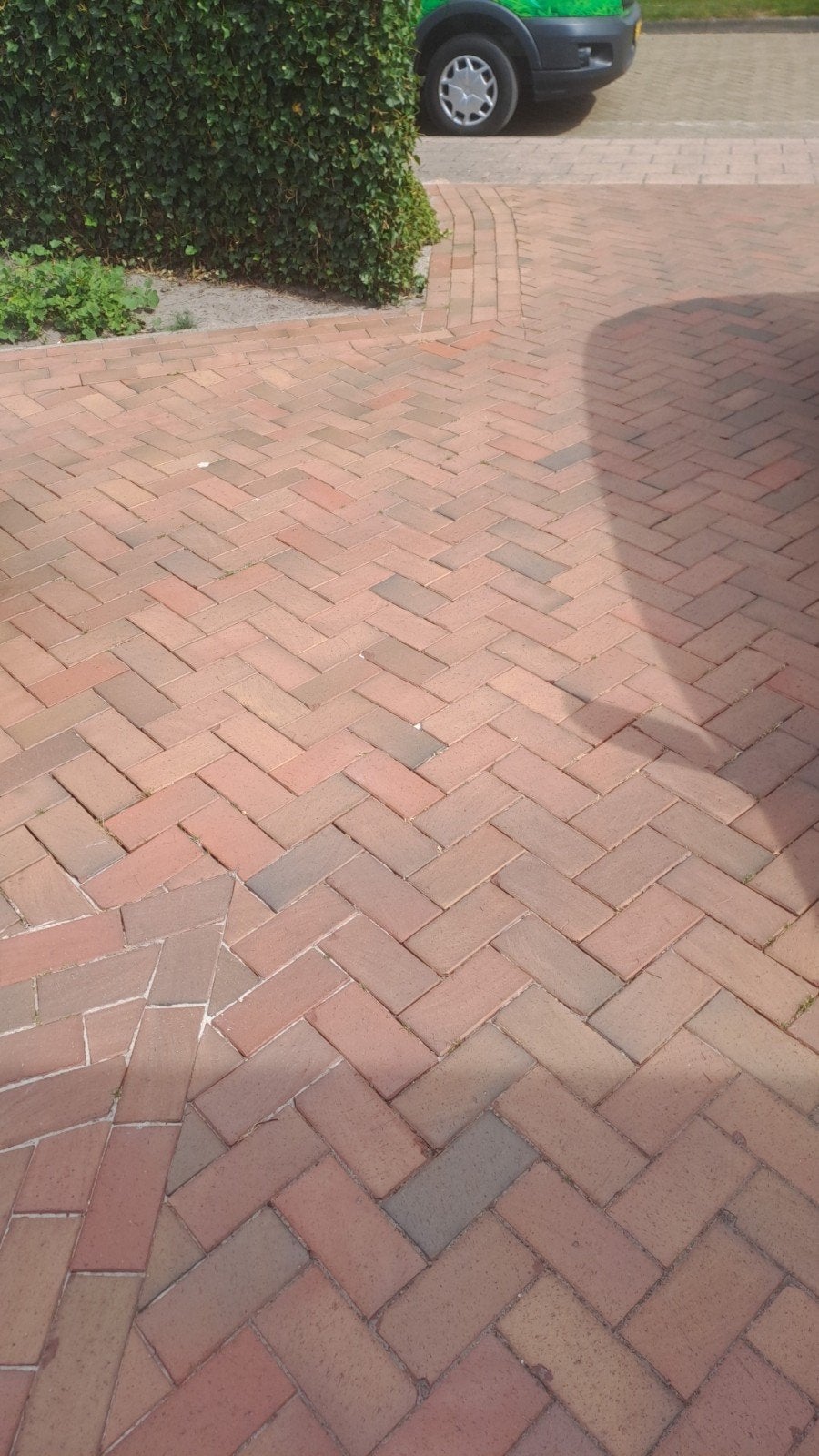 Gebakken klinkers, kleurvast, bont 10x20 cm, ca. 100m2, Tuin en Terras, Gebruikt, Keramiek, Klinkers, Ophalen of Verzenden