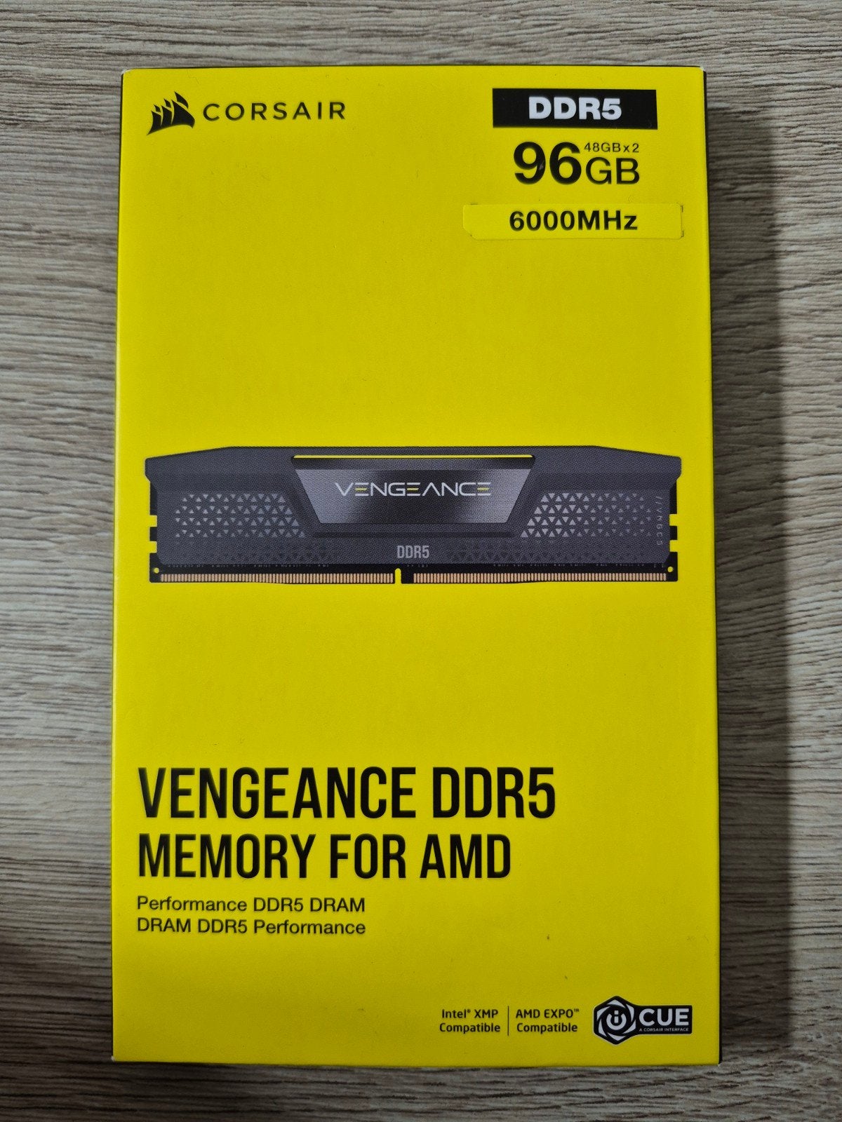 Corsair Vengeance DDR5  96GB 6000MHz (nieuw en verzegeld), Computers en Software, Ophalen, 32 GB, Nieuw, Desktop