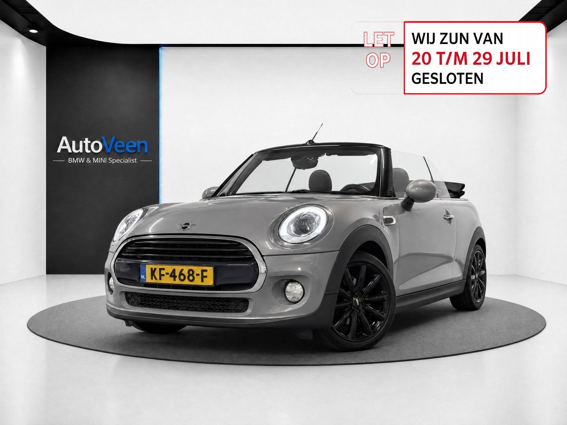 Mini Cabrio 1.5 Cooper Chili Serious Business (LED, LEDER, S, Auto's, Mini, Voorwielaandrijving, 136 pk, Gebruikt, Euro 6