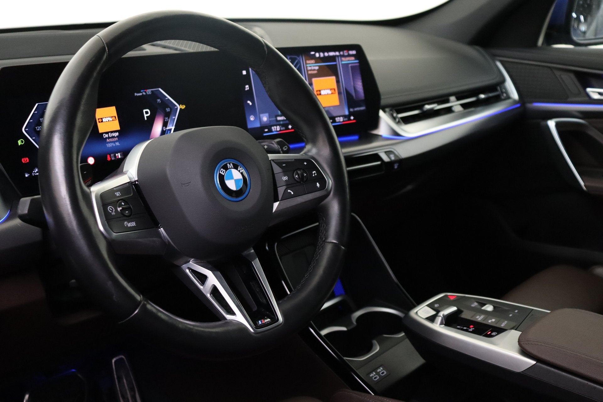 BMW X1 xDrive30e M Sport Automaat / Sportstoelen / Head-Up /, Auto's, Dealer onderhouden, Stoelverwarming, Blauw, Bedrijf