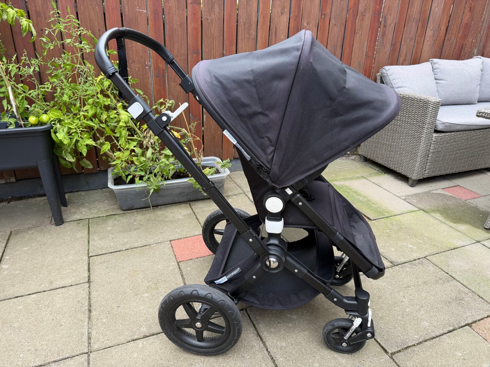 Bugaboo Cameleon 3 Plus kinderwagen met stoel en wieg, Kinderen en Baby's, Kinderwagens en Combinaties, Ophalen, Gebruikt, Bugaboo