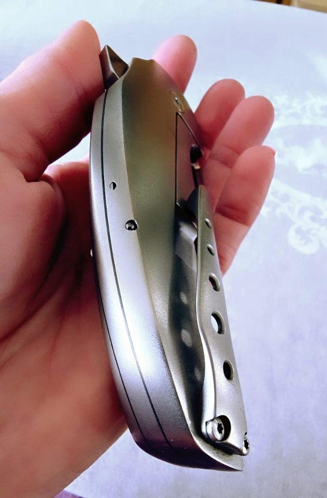 Tashi Bharucha custom made flipper knife, Verzamelen, Ophalen of Verzenden, Overige soorten, Overige gebieden