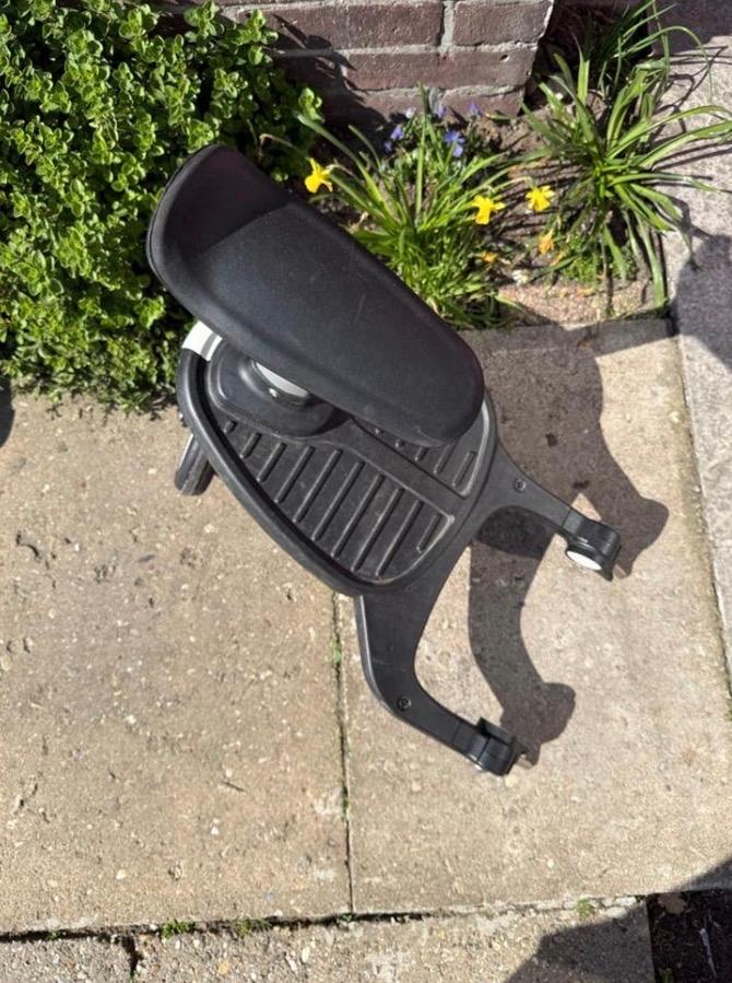 Meerijdplankje voor kinderwagen, Ophalen of Verzenden, Gebruikt, Kinderwagen, Overige merken