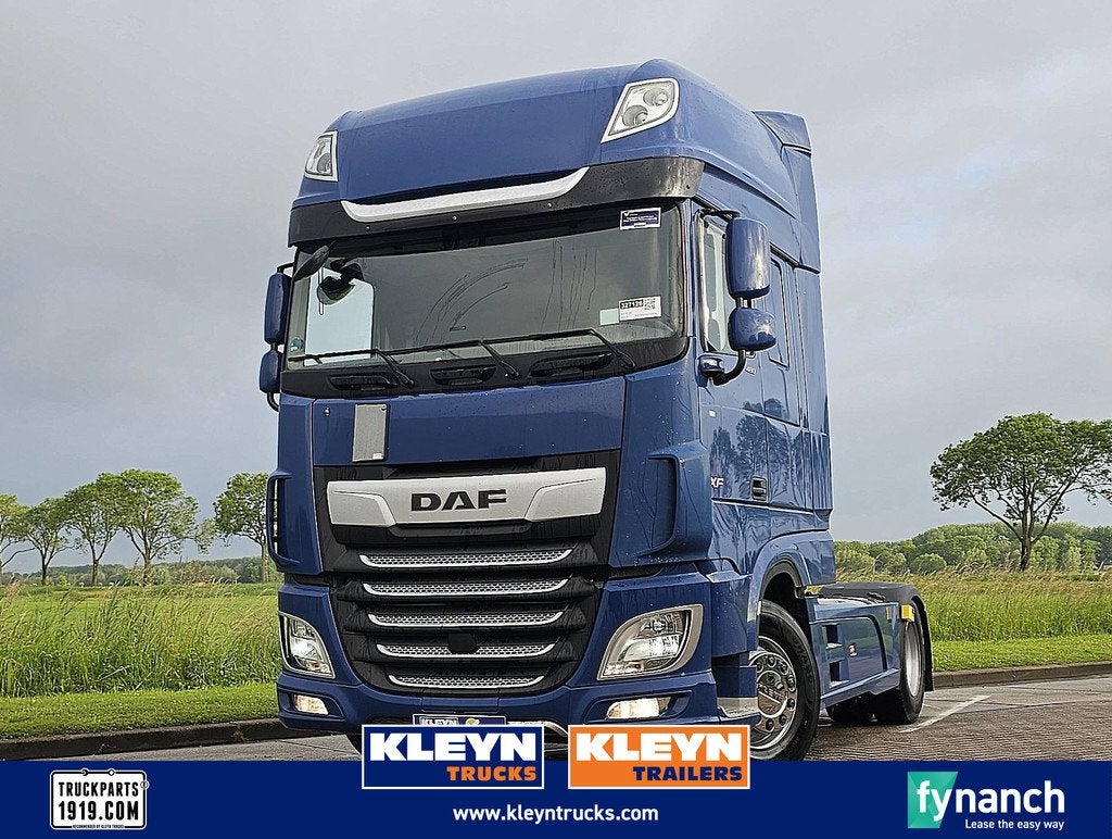 DAF XF 480, Auto's, Automaat, Euro 6, Blauw, Bedrijf